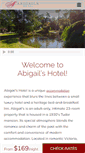 Mobile Screenshot of abigailshotel.com